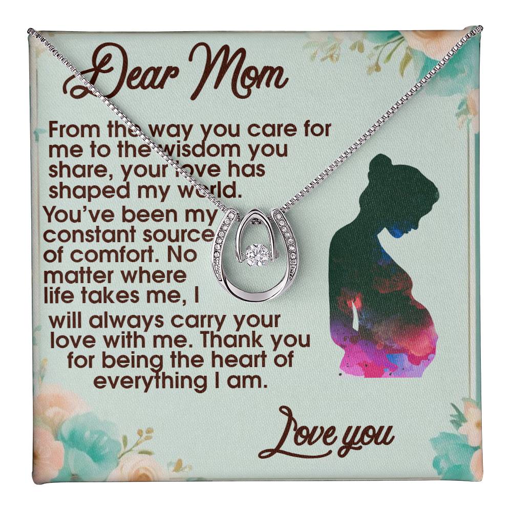 To My Mother - Nurturing - Lucky In Love Necklace