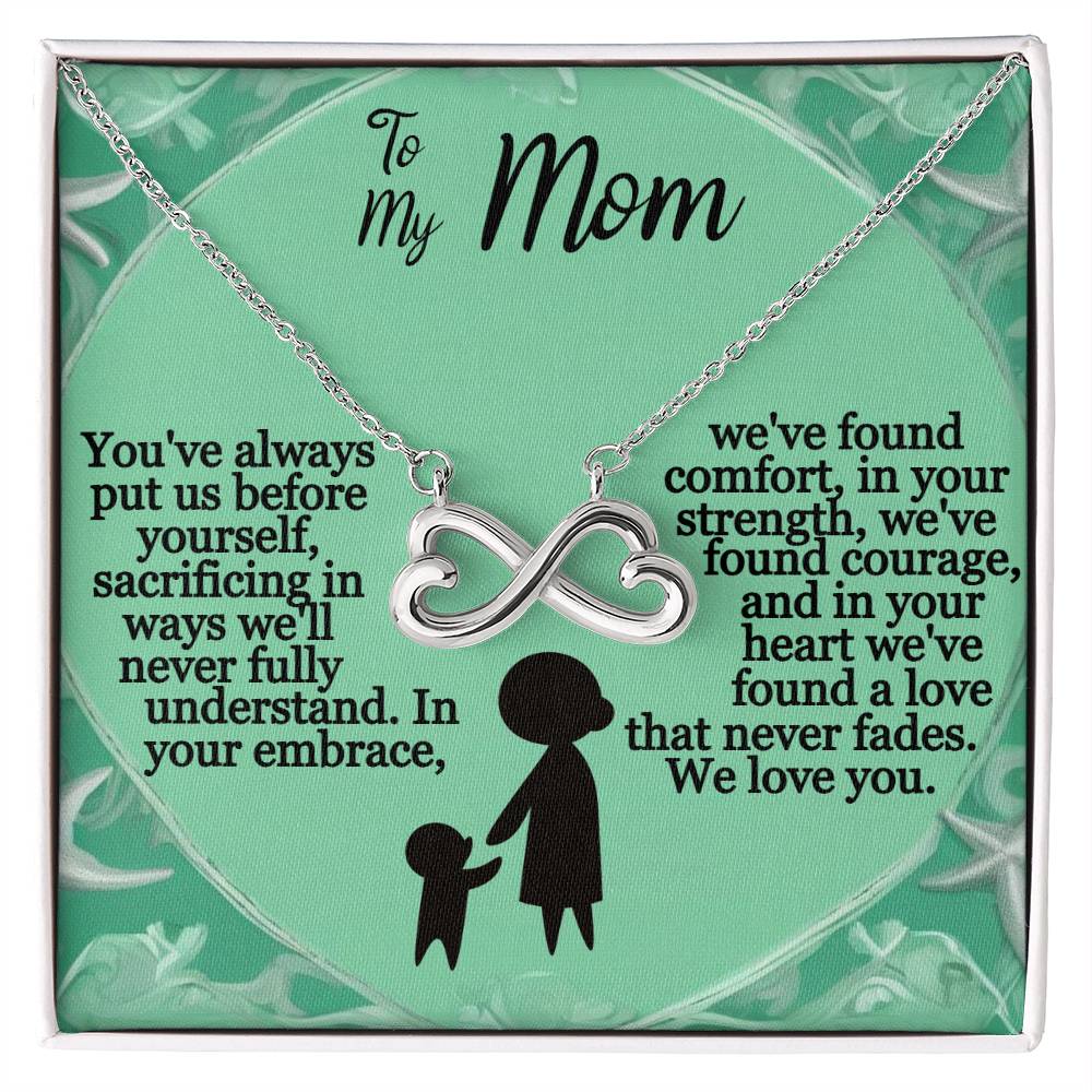 To My Mother - Protector - Endless Love Necklace